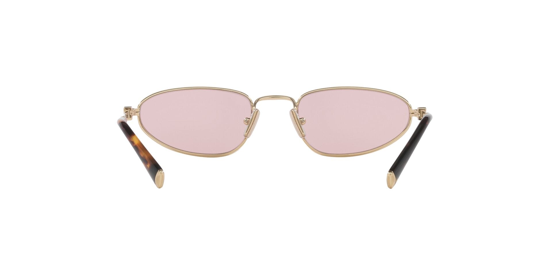 Miu Miu 0MUA52S Sunglass Gold Female Metal Metal Sunglass — Gold frame — view 7