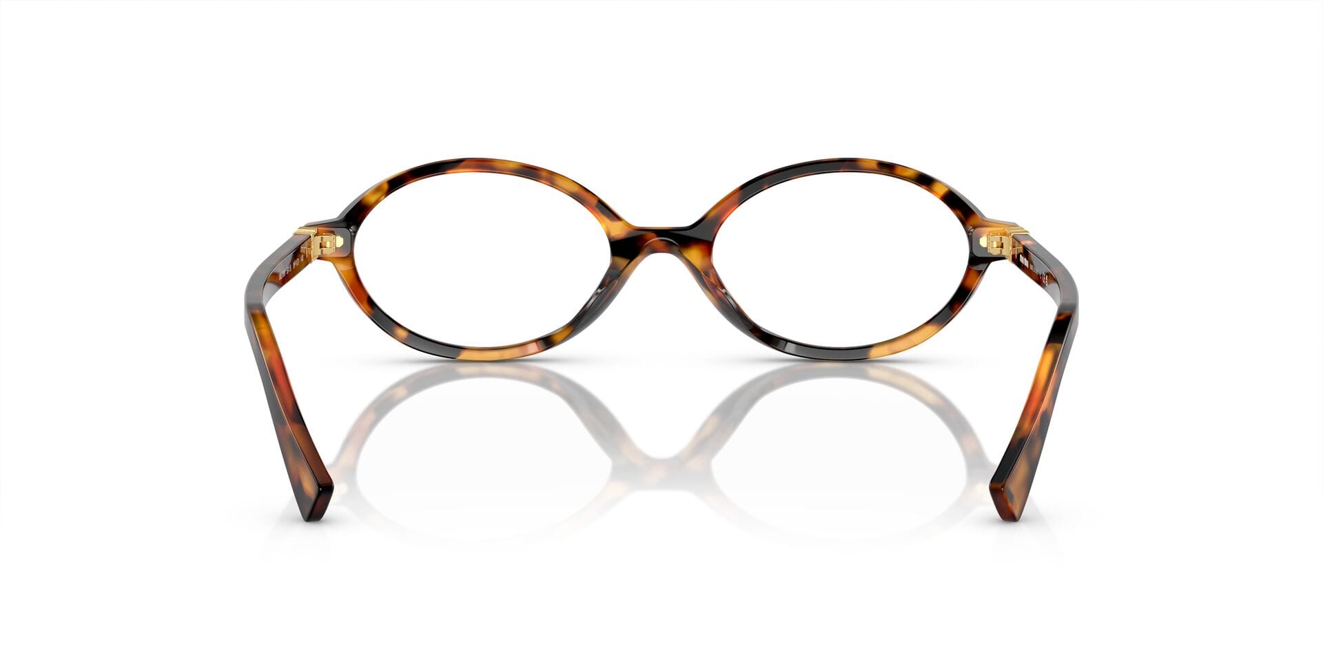 Miu Miu 0MU01XV Frame Havana Female Full Shell Frame — Havana frame