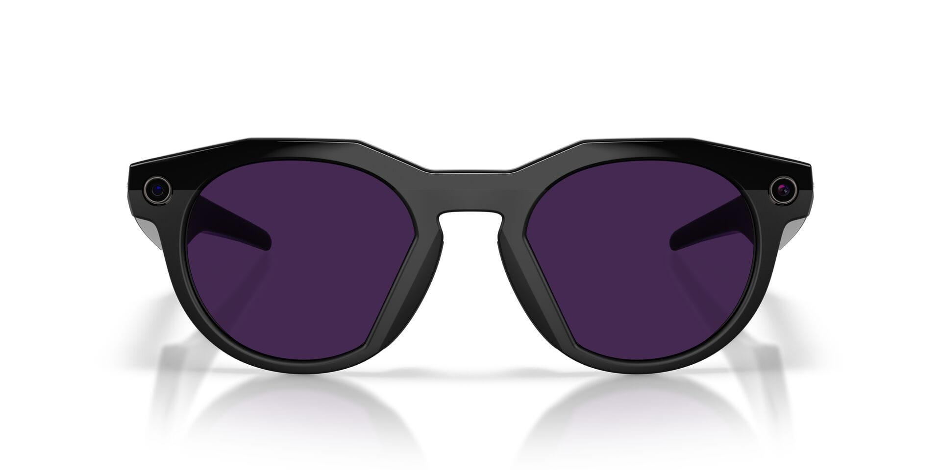 Oakley Meta 0OW8002 Sunglass Black Unisex Full Shell Sunglass — Black frame — view 4