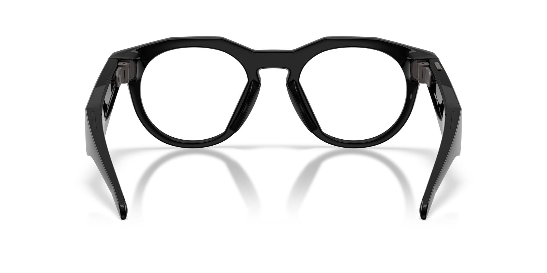 Oakley Meta 0OW8002 Sunglass Black Unisex Full Shell Sunglass — Black frame — view 5