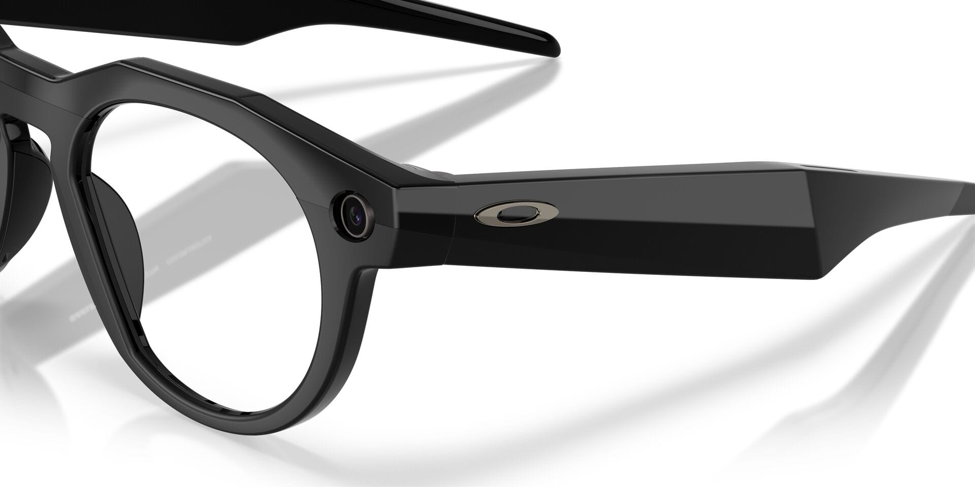 Oakley Meta 0OW8002 Sunglass Black Unisex Full Shell Sunglass — Black frame — view 11