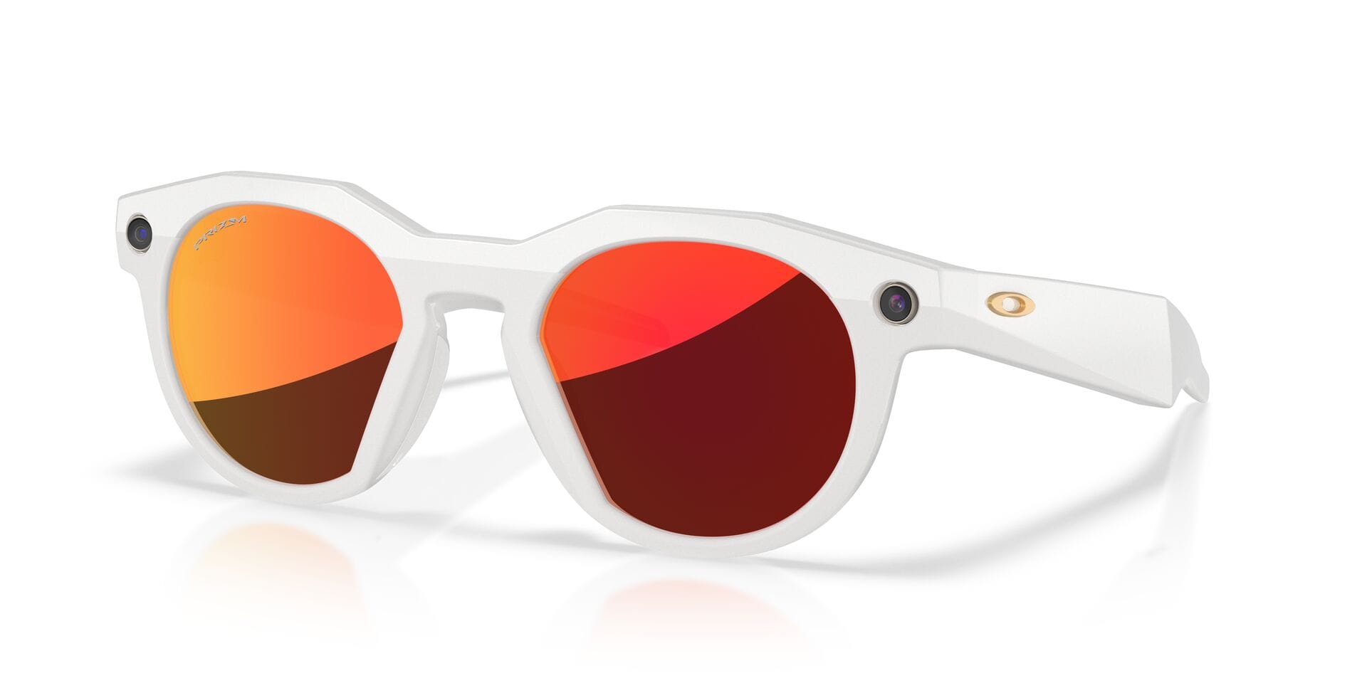Oakley Meta 0OW8002 Sunglass Grey Unisex Full Shell Sunglass — Grey frame — view 1