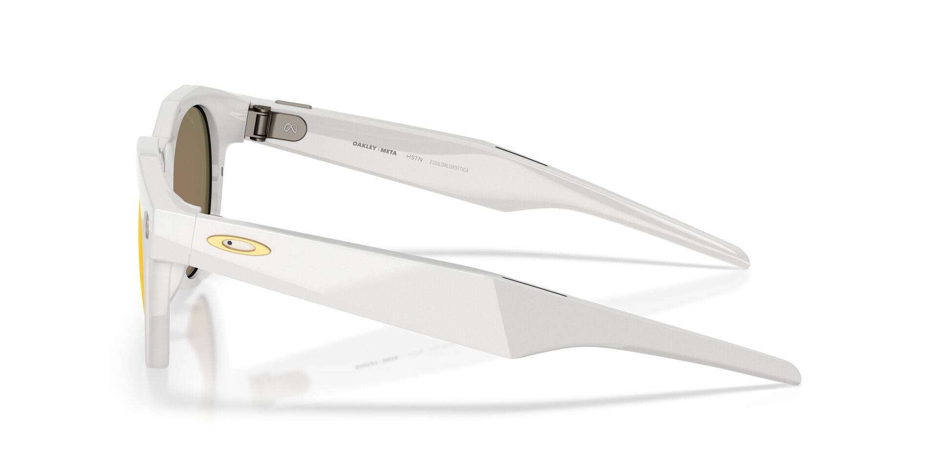 Oakley Meta 0OW8002 Sunglass Grey Unisex Full Shell Sunglass — Grey frame — view 8