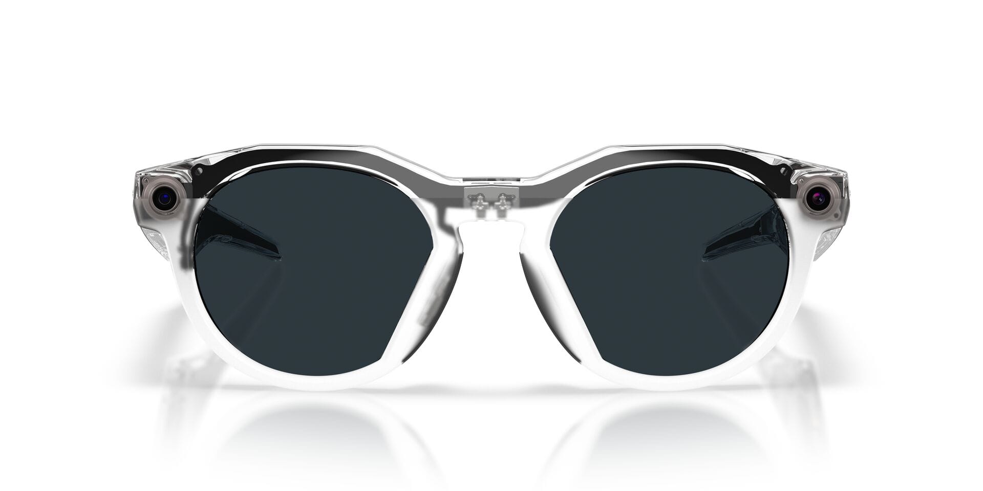 Oakley Meta 0OW8002 Sunglass Transparent Unisex Full Shell Sunglass — Transparent frame — view 5