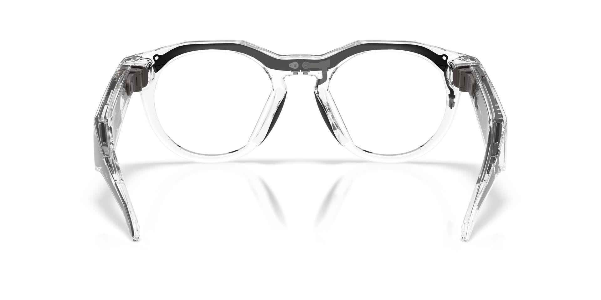 Oakley Meta 0OW8002 Sunglass Transparent Unisex Full Shell Sunglass — Transparent frame — view 6