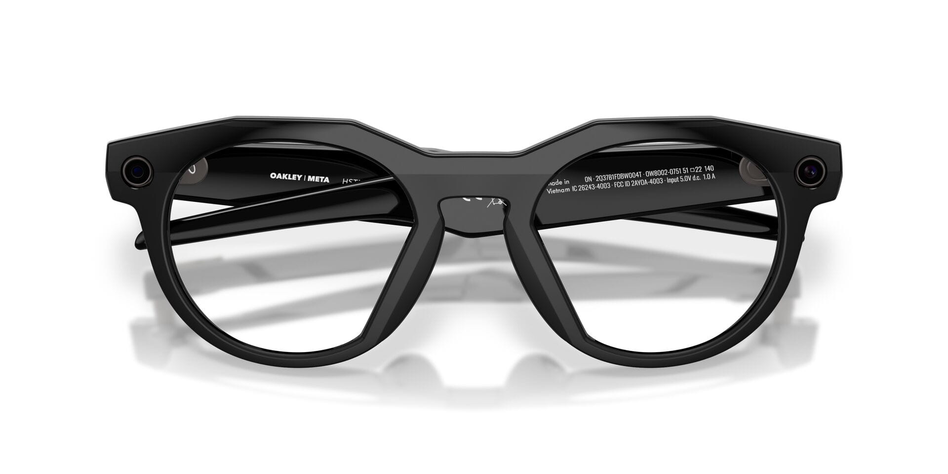 Oakley Meta FR Oakley Meta 0OW8002 Frame Black Unisex Full Shell Frame — Black frame — view 19