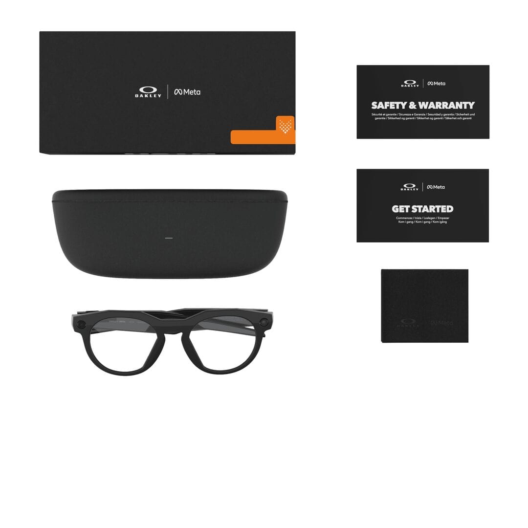 Oakley Meta FR Oakley Meta 0OW8002 Frame Black Unisex Full Shell Frame — Black frame — view 24