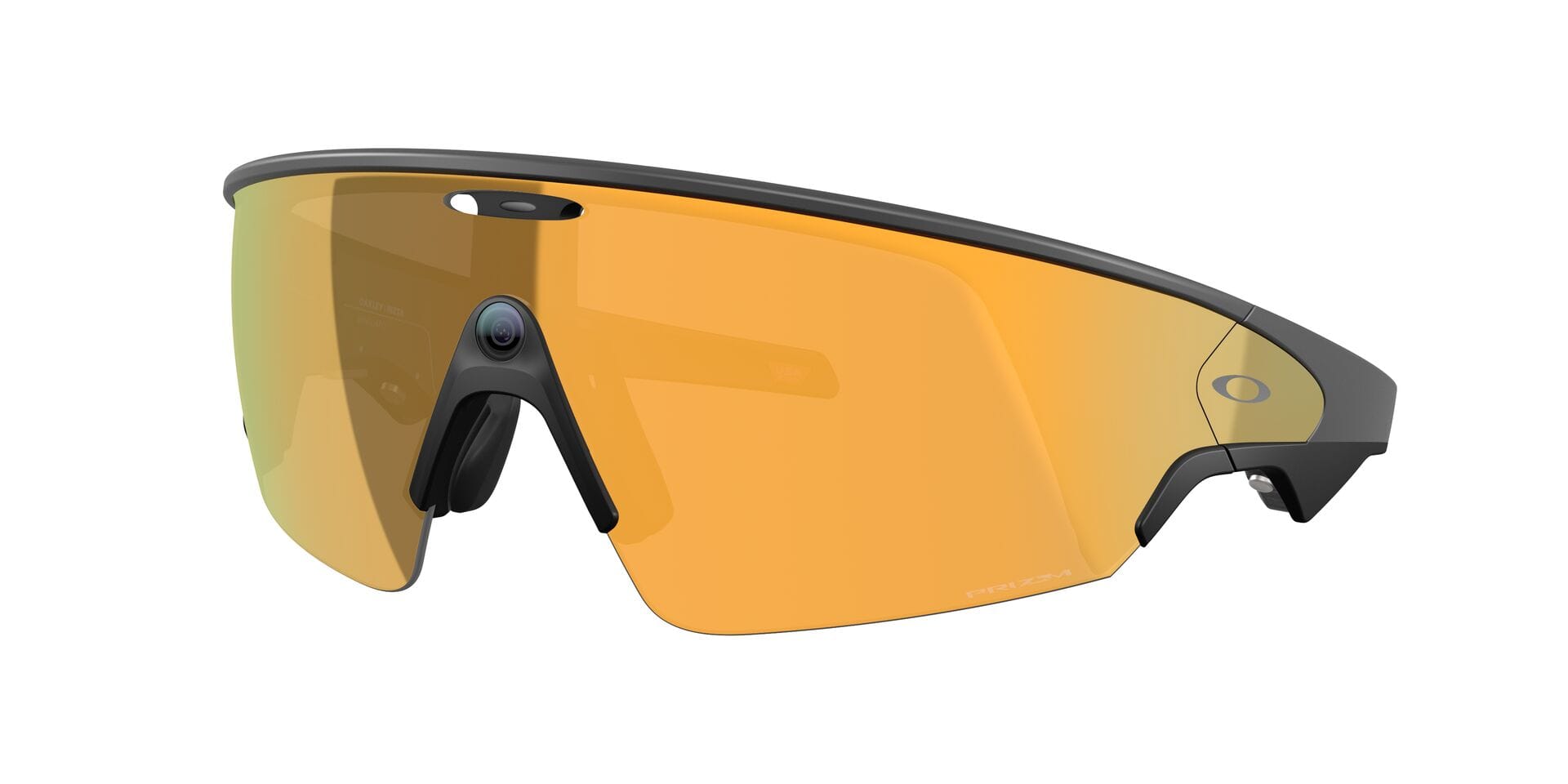 Oakley Meta 0OW8001 Sunglass Black Male RimLess Shell Sunglass — Black frame — view 1