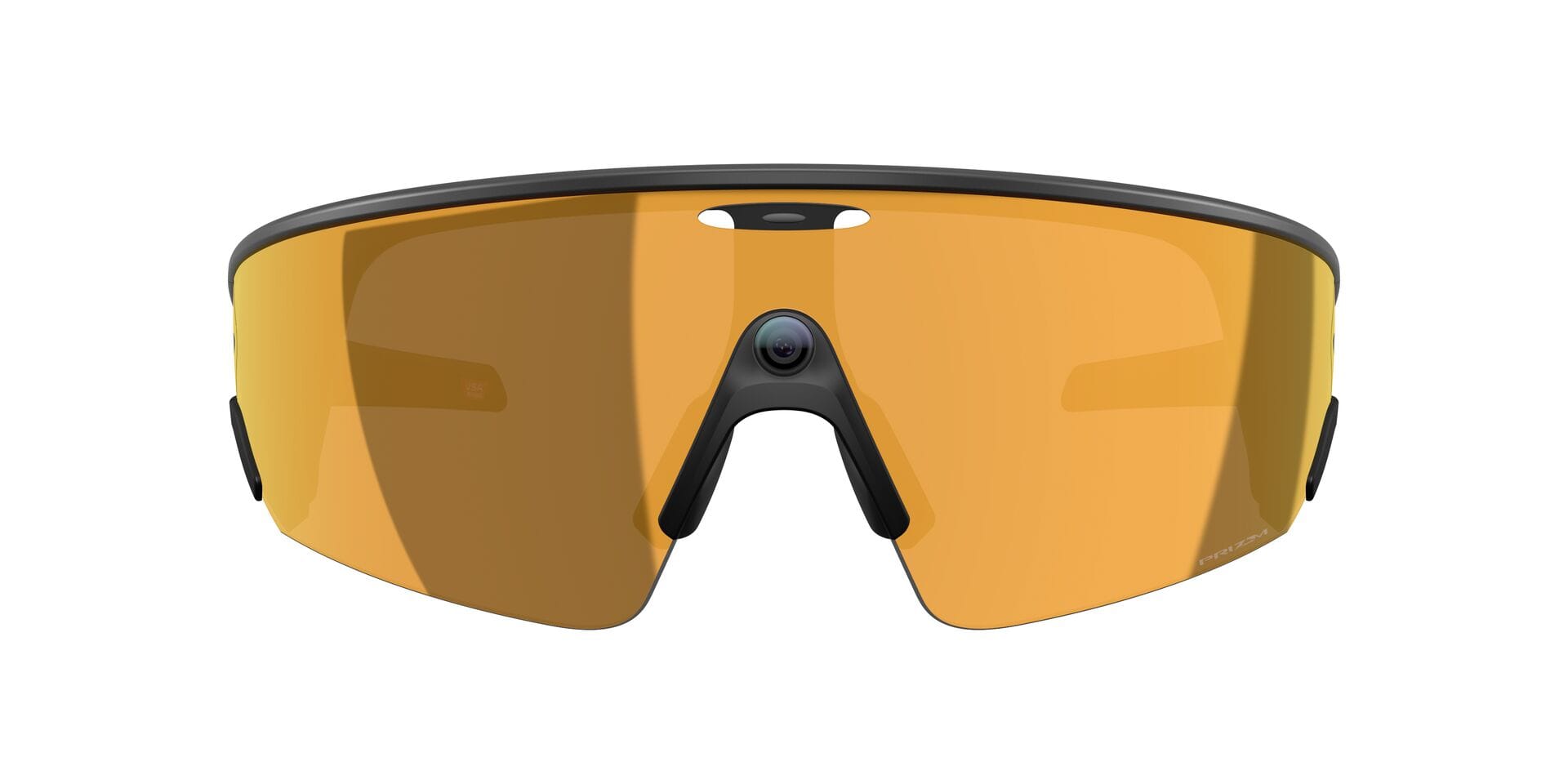 Oakley Meta 0OW8001 Sunglass Black Male RimLess Shell Sunglass — Black frame — view 2