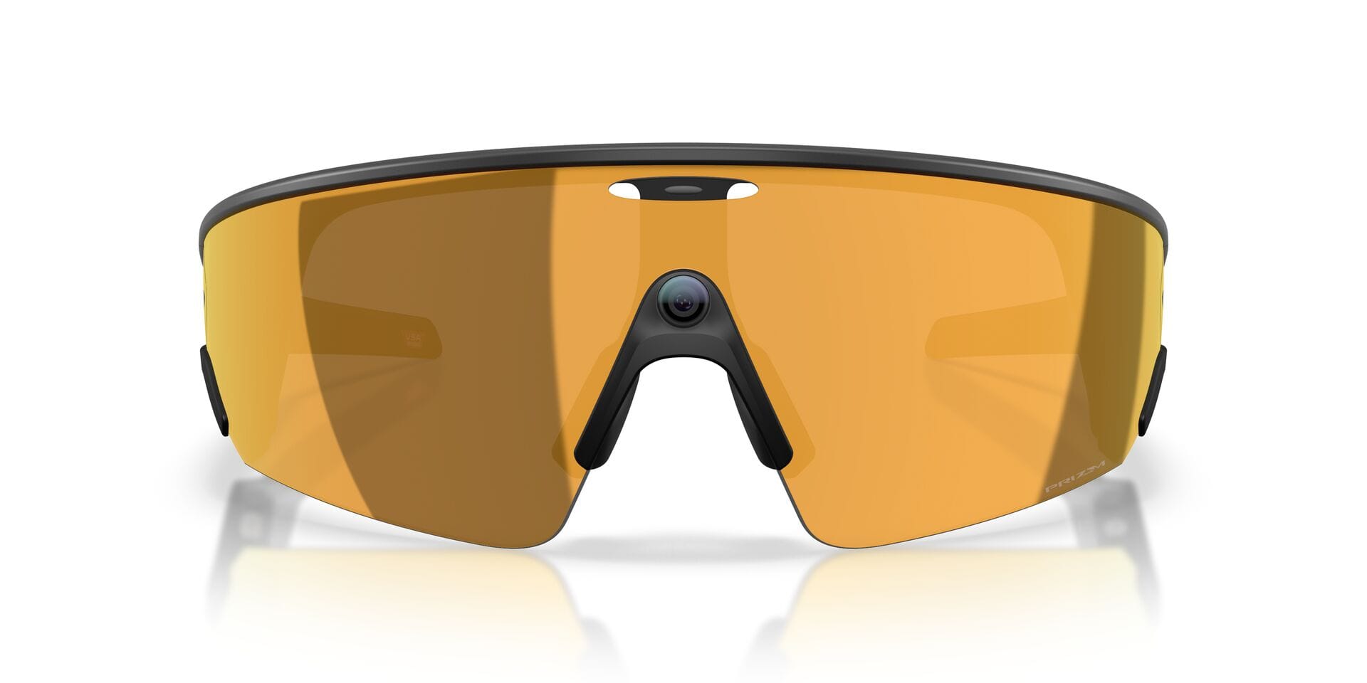Oakley Meta 0OW8001 Sunglass Black Male RimLess Shell Sunglass — Black frame — view 7