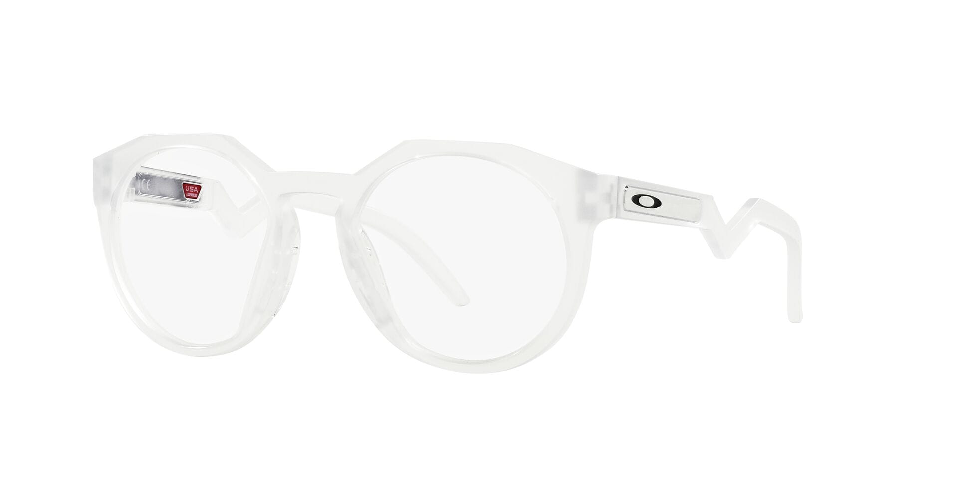 Oakley 0OX8139 Frame Transparent Male Full Shell Frame — Transparent frame — view 2