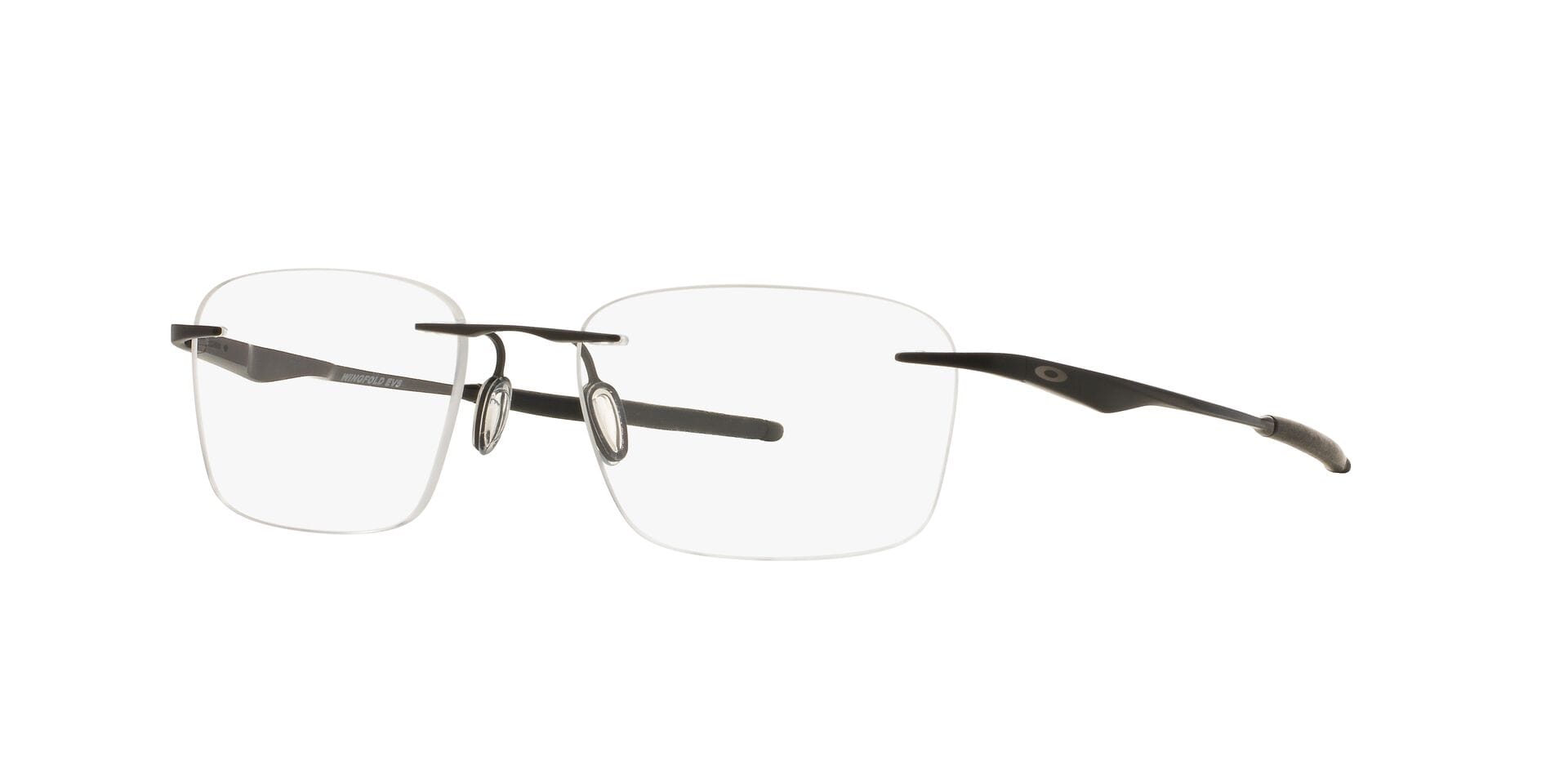 Oakley 0OX5115 Frame Black Unisex RimLess Titanium — Black frame