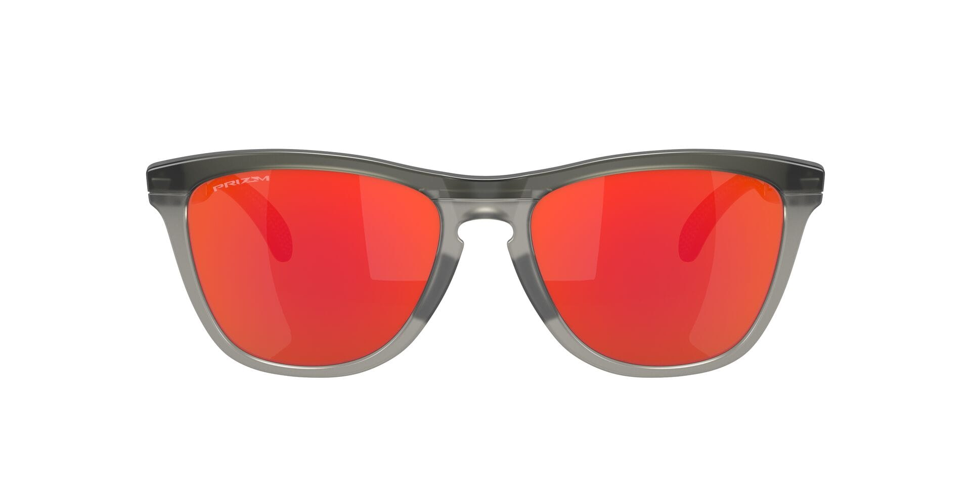 Oakley 0OO9284 Sunglass Transparent Grey Male Full Shell Sunglass — Transparent Grey frame — view 7