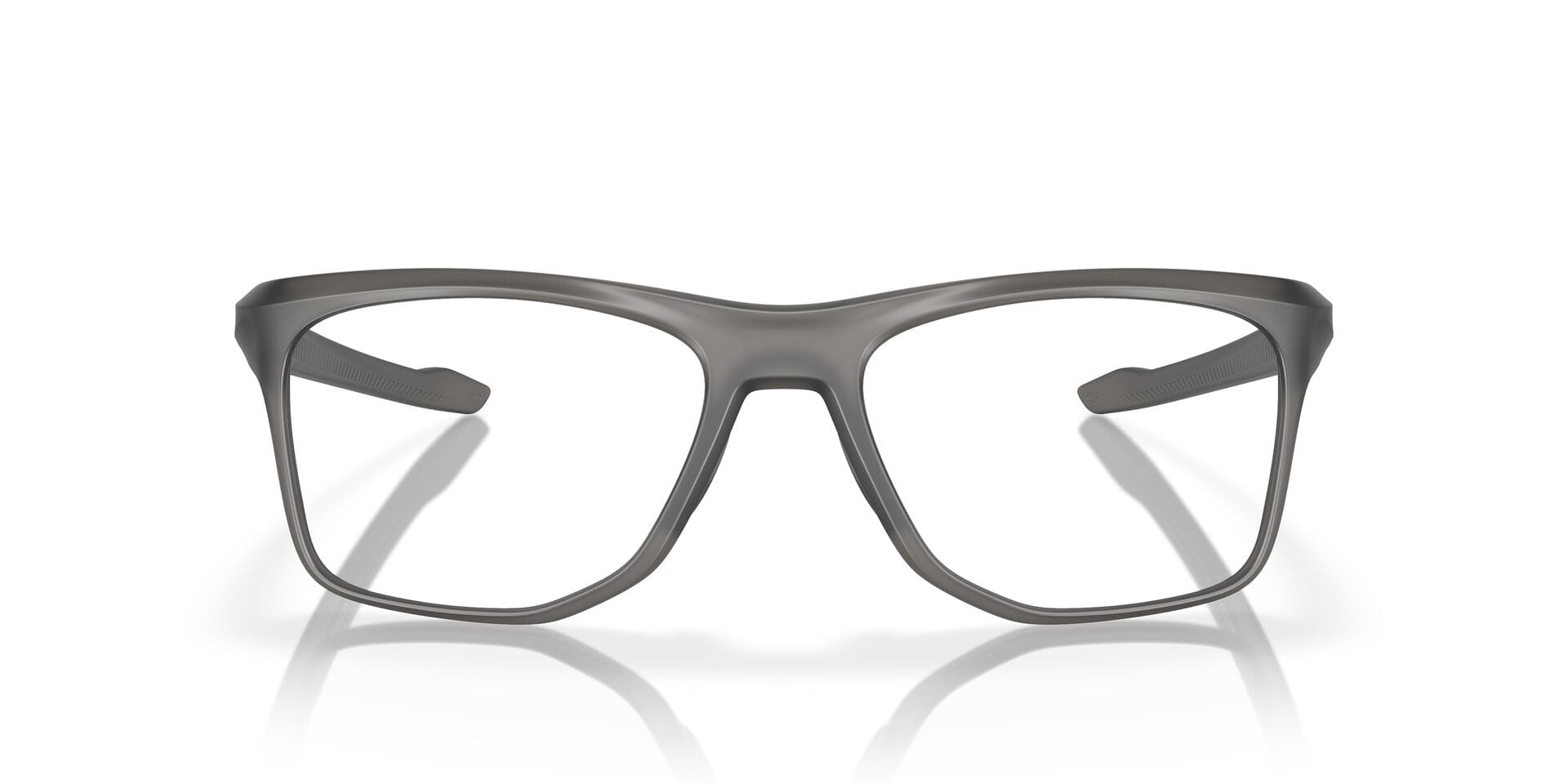 Oakley 0OX8144 Frame Transparent Grey Male Full Shell Frame — Transparent Grey frame — view 4