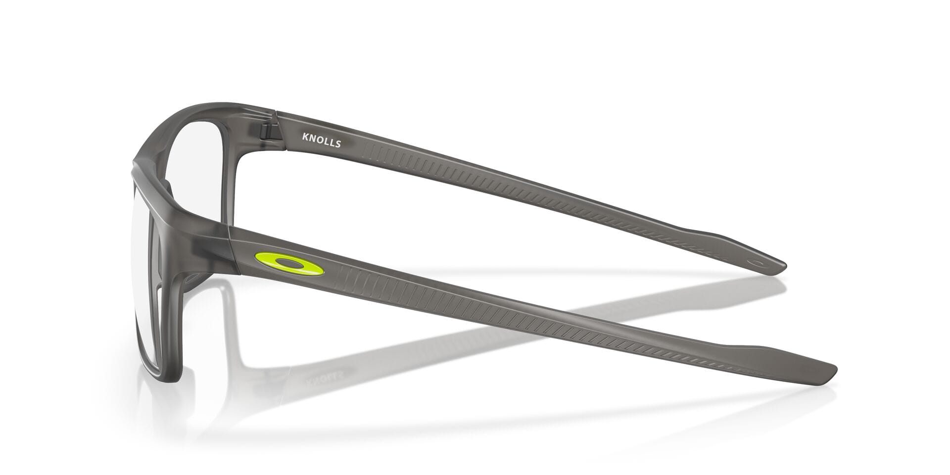 Oakley 0OX8144 Frame Transparent Grey Male Full Shell Frame — Transparent Grey frame — view 7
