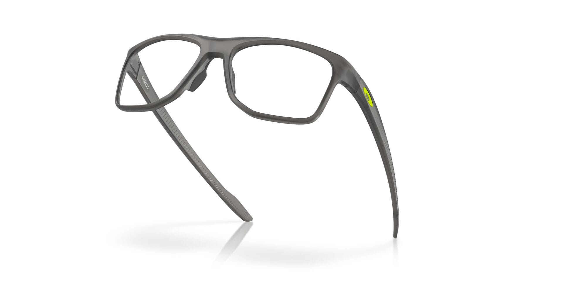 Oakley 0OX8144 Frame Transparent Grey Male Full Shell Frame — Transparent Grey frame — view 10