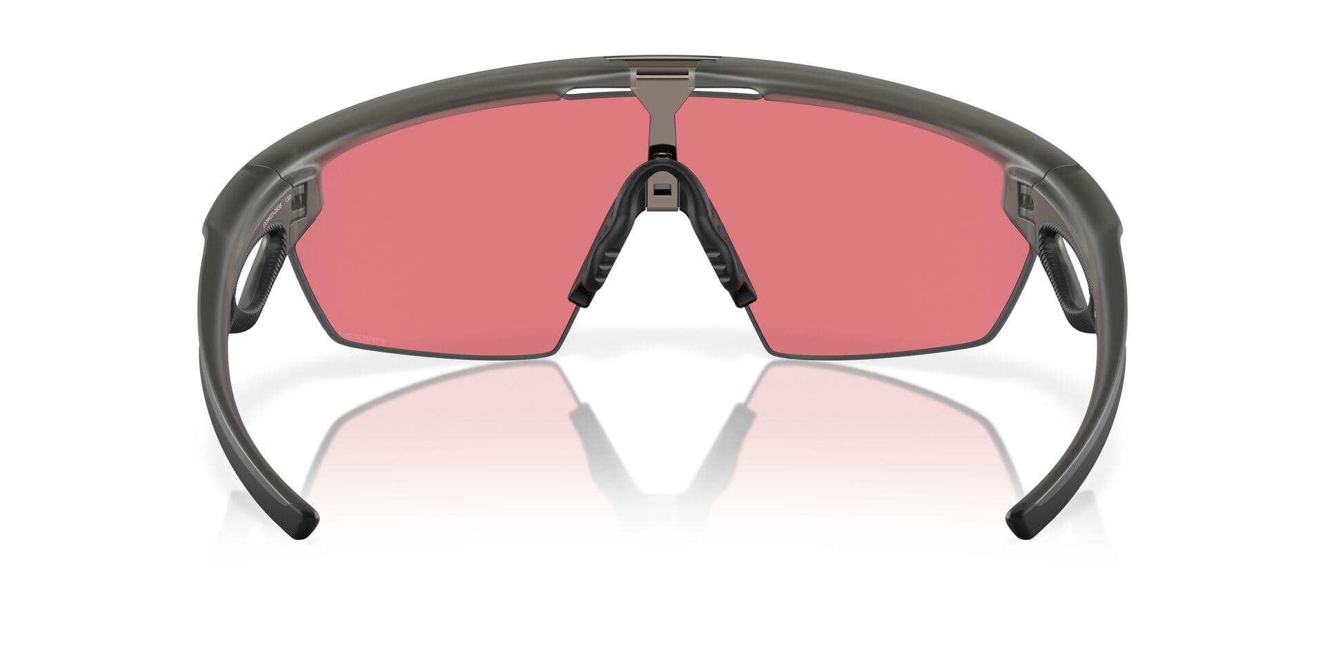 Oakley 0OO9403 Sunglass Grey Unisex RimLess Shell Sunglass — Grey frame — view 9