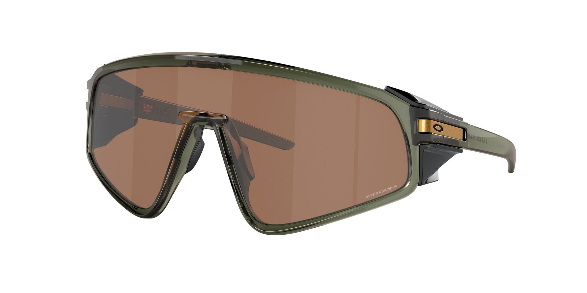 Oakley 0OO9404 Sunglass Olive Unisex Full Shell Sunglass — Olive frame — view 7