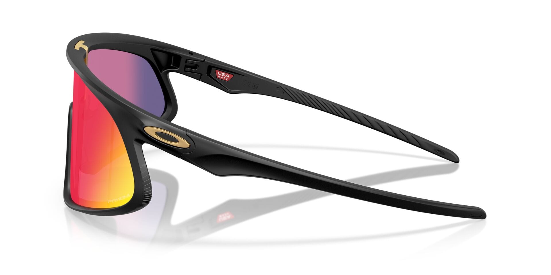 Oakley 0OO9484D Sunglass Matt Black Unisex Full Shell Sunglass — Matt Black frame — view 9