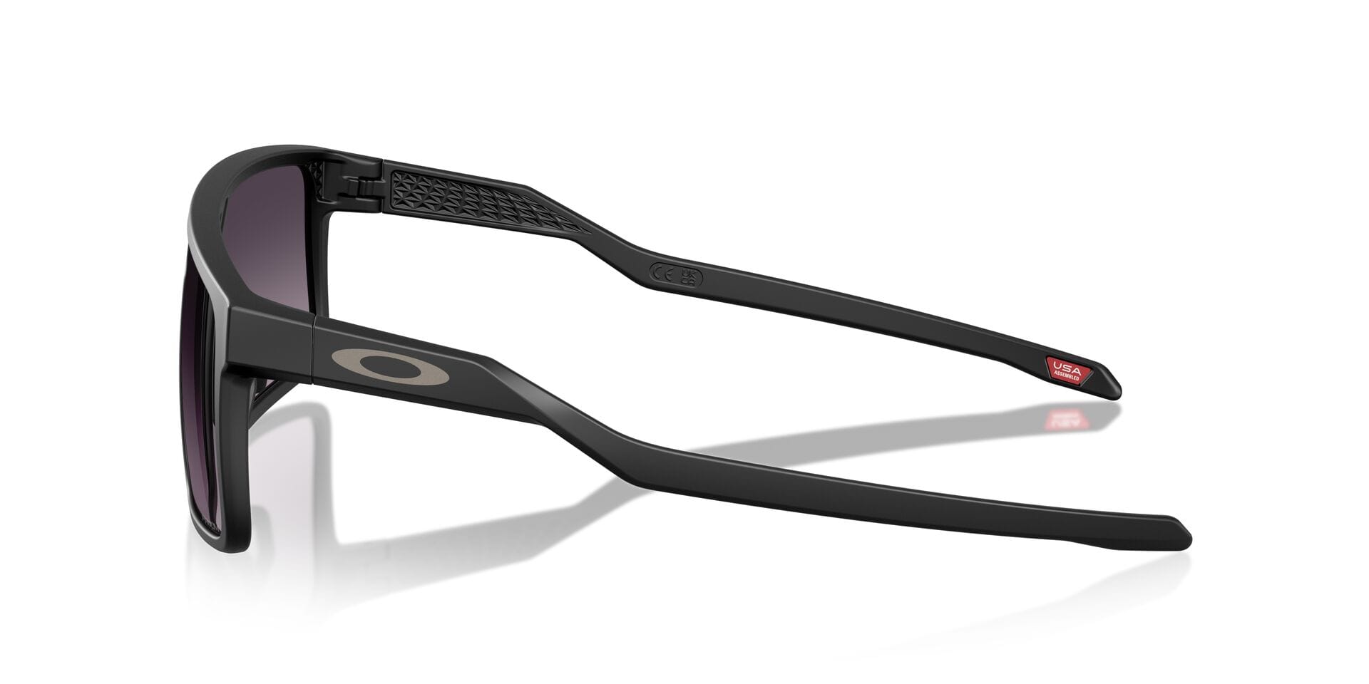 Oakley 0OO9285 Sunglass Matt Black Male Full Shell Sunglass — Matt Black frame — view 7