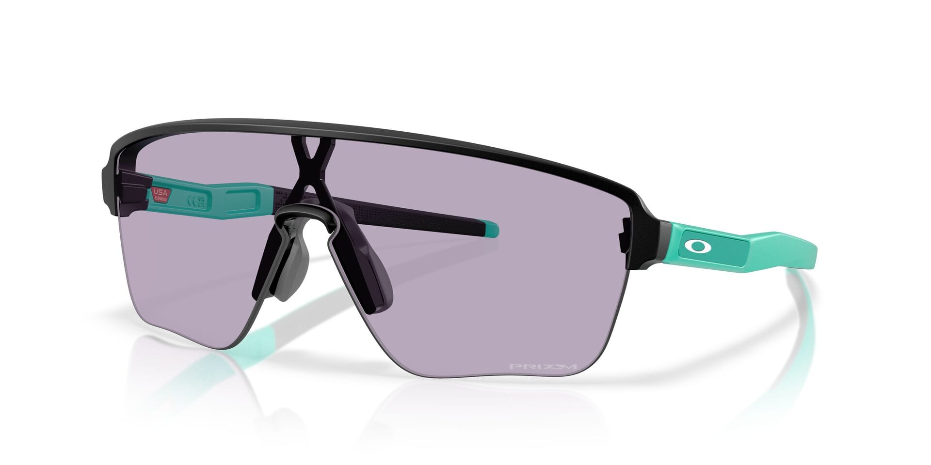 Oakley 0OO9415 Sunglass Matt Black - RimLess - Sunglass — Matt Black frame — view 1