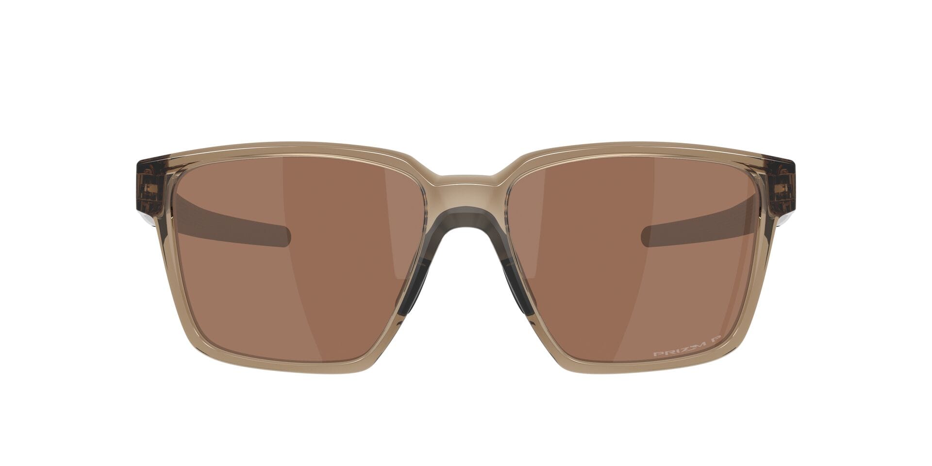 Oakley 0OO9430 Sunglass Transparent Brown Male Full Shell — Matt Black frame