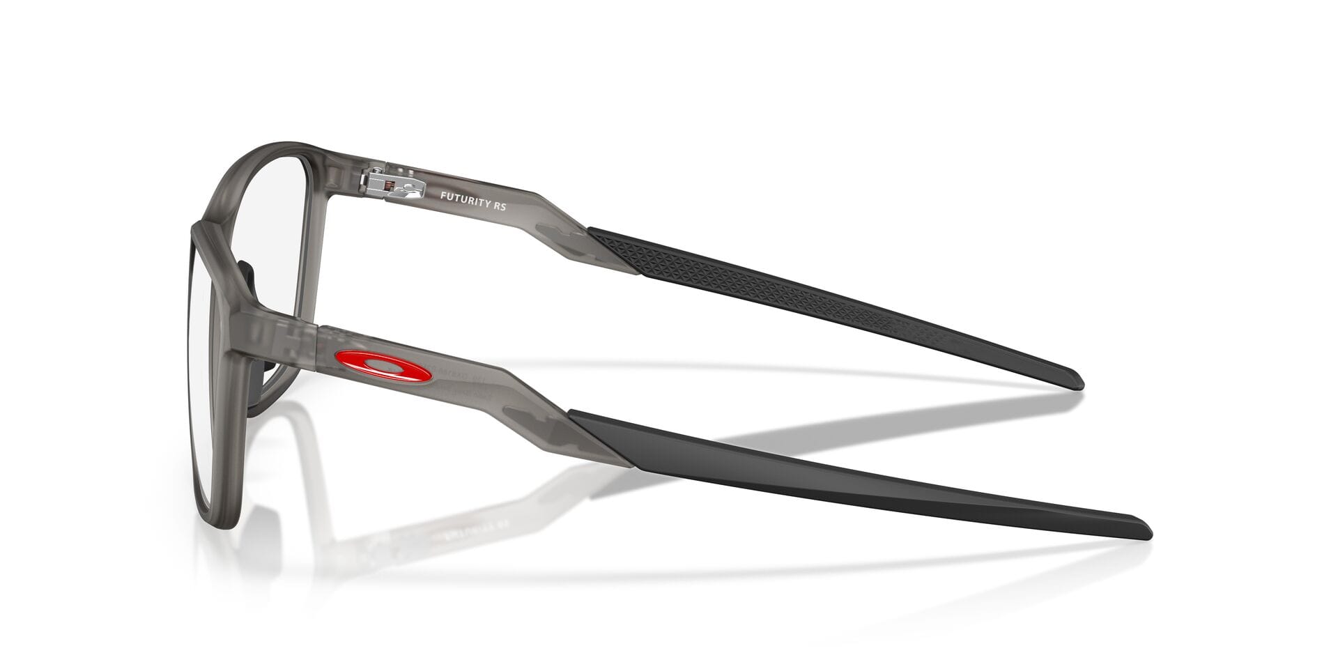 Oakley 0OX8186 Frame Transparent Grey Male Full Shell Frame — Transparent Grey frame — view 7