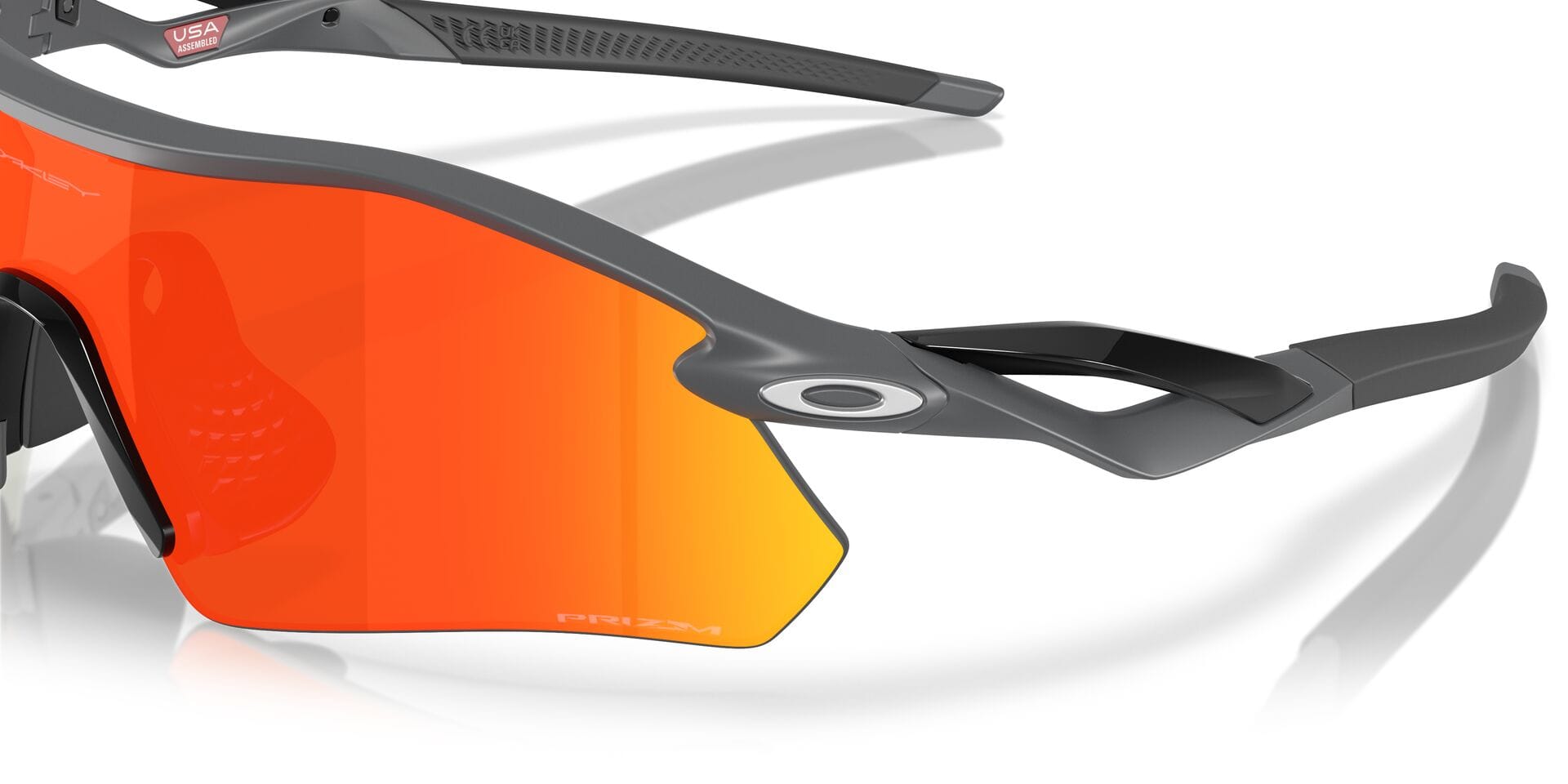 Oakley 0OO9495D Sunglass Grey Unisex Shell Sunglass — Grey frame — view 16