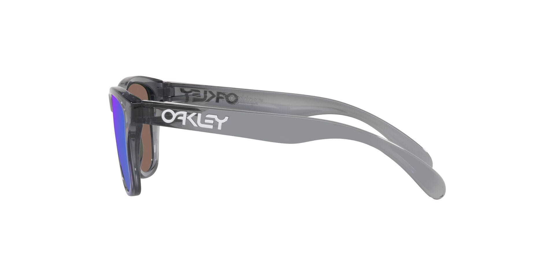 Oakley Youth 0OJ9009 Sunglass Grey Unisex Full Shell Sunglass — Grey frame — view 4