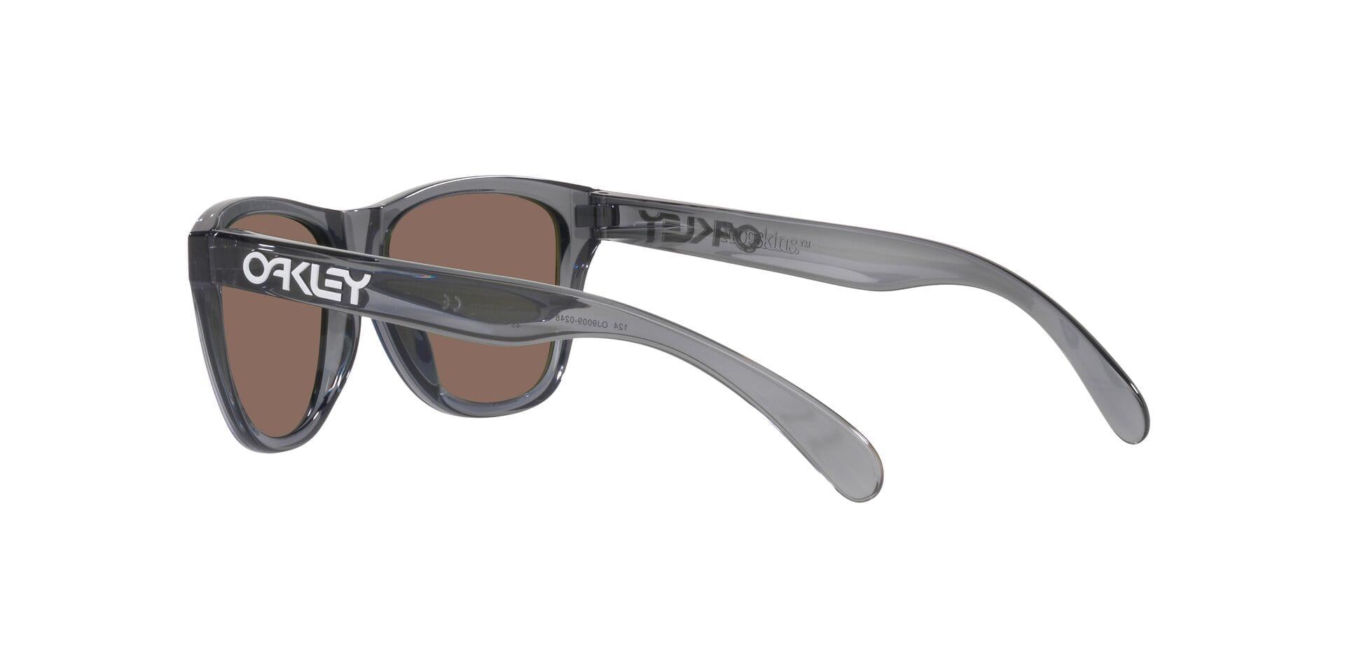 Oakley Youth 0OJ9009 Sunglass Grey Unisex Full Shell Sunglass — Grey frame — view 5