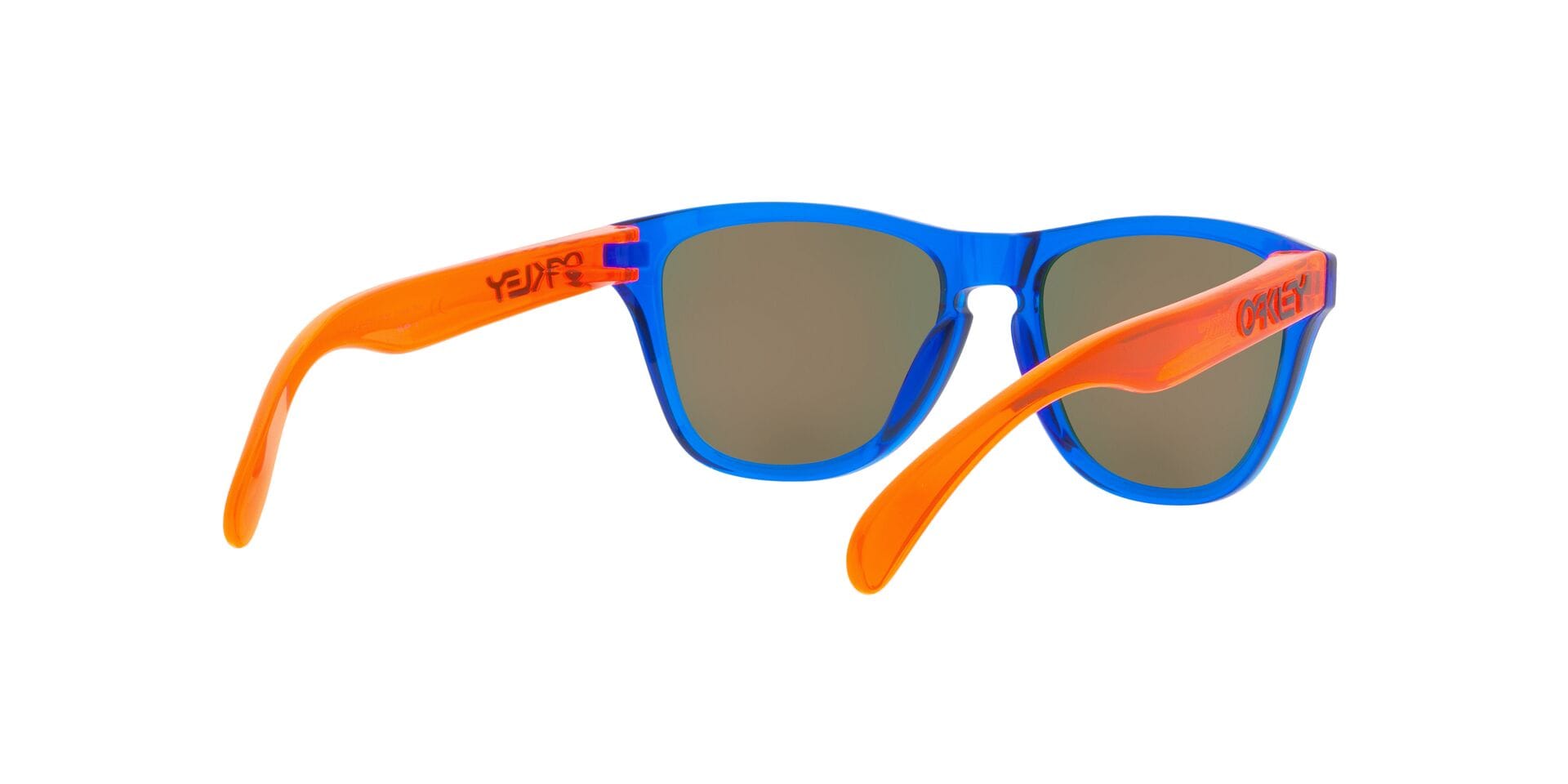 Oakley Youth 0OJ9009 Sunglass Transparent Blue Unisex Full S Sunglass — Transparent Blue frame — view 8