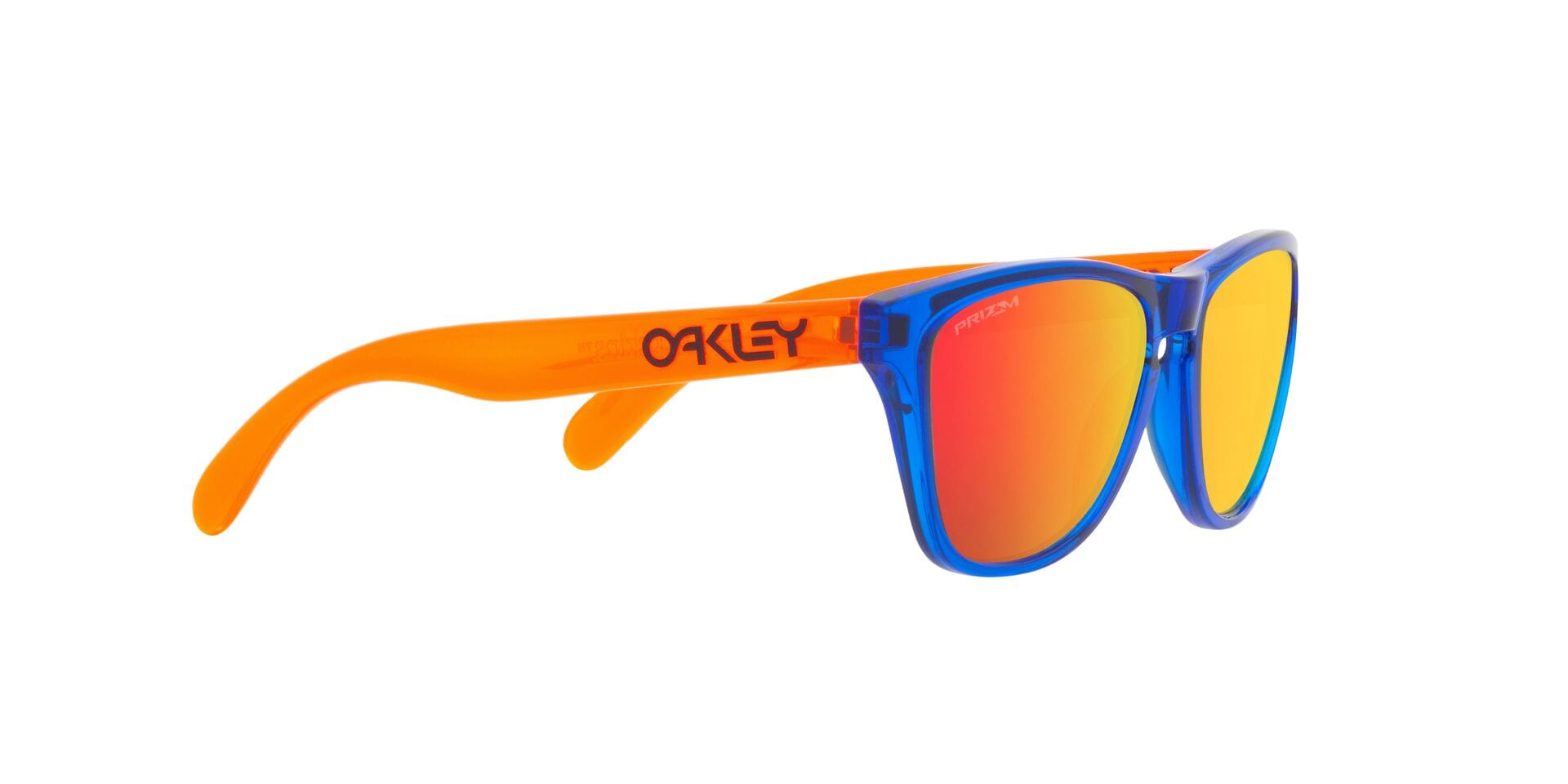 Oakley Youth 0OJ9009 Sunglass Transparent Blue Unisex Full S Sunglass — Transparent Blue frame — view 11