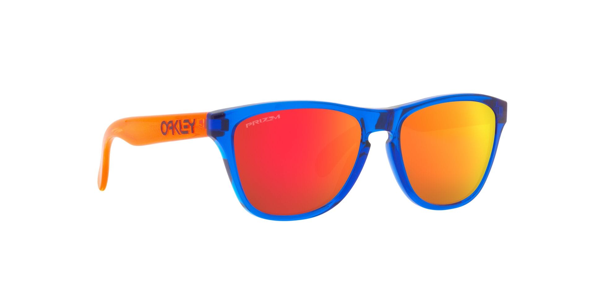 Oakley Youth 0OJ9009 Sunglass Transparent Blue Unisex Full S Sunglass — Transparent Blue frame — view 12