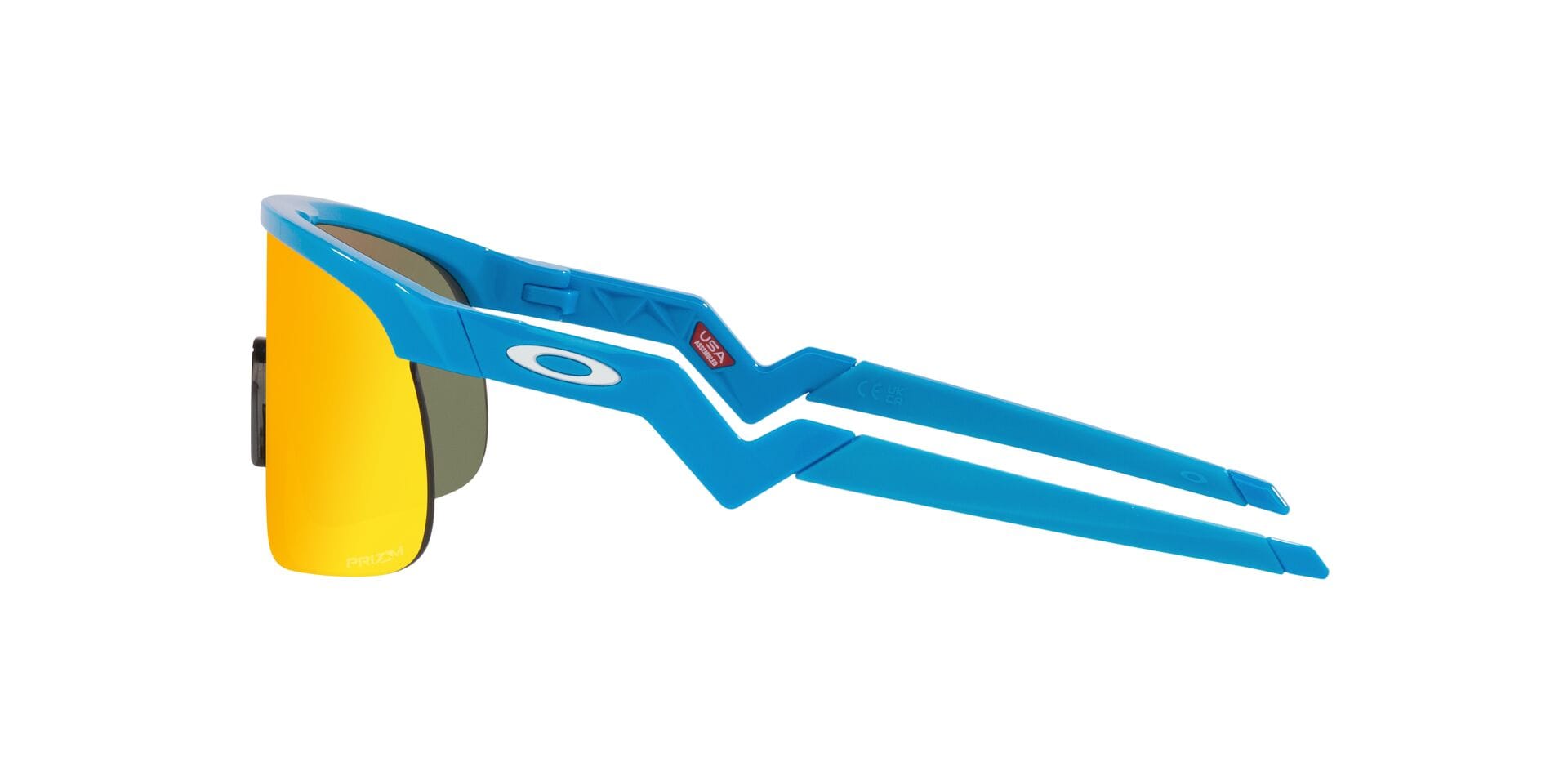Oakley Youth 0OJ9010 Sunglass Sky Blue Male RimLess Shell Sunglass — Sky Blue frame — view 11