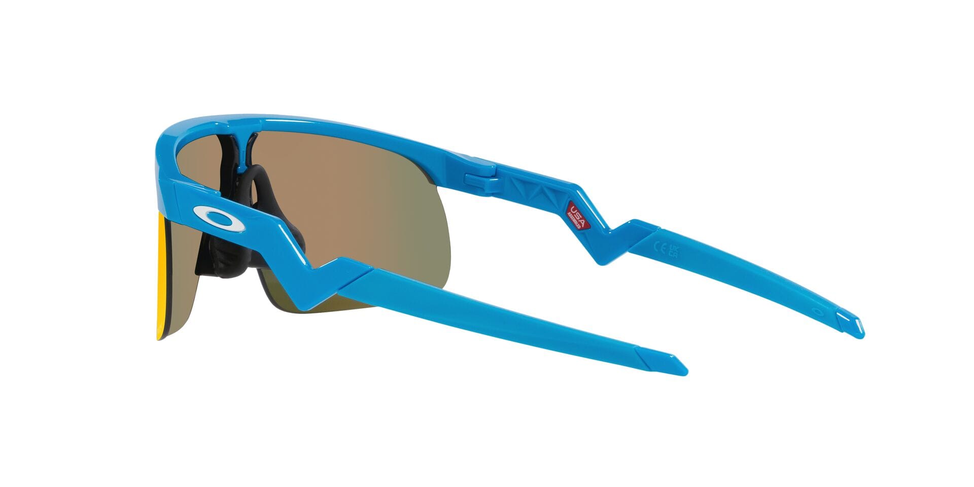 Oakley Youth 0OJ9010 Sunglass Sky Blue Male RimLess Shell Sunglass — Sky Blue frame — view 13