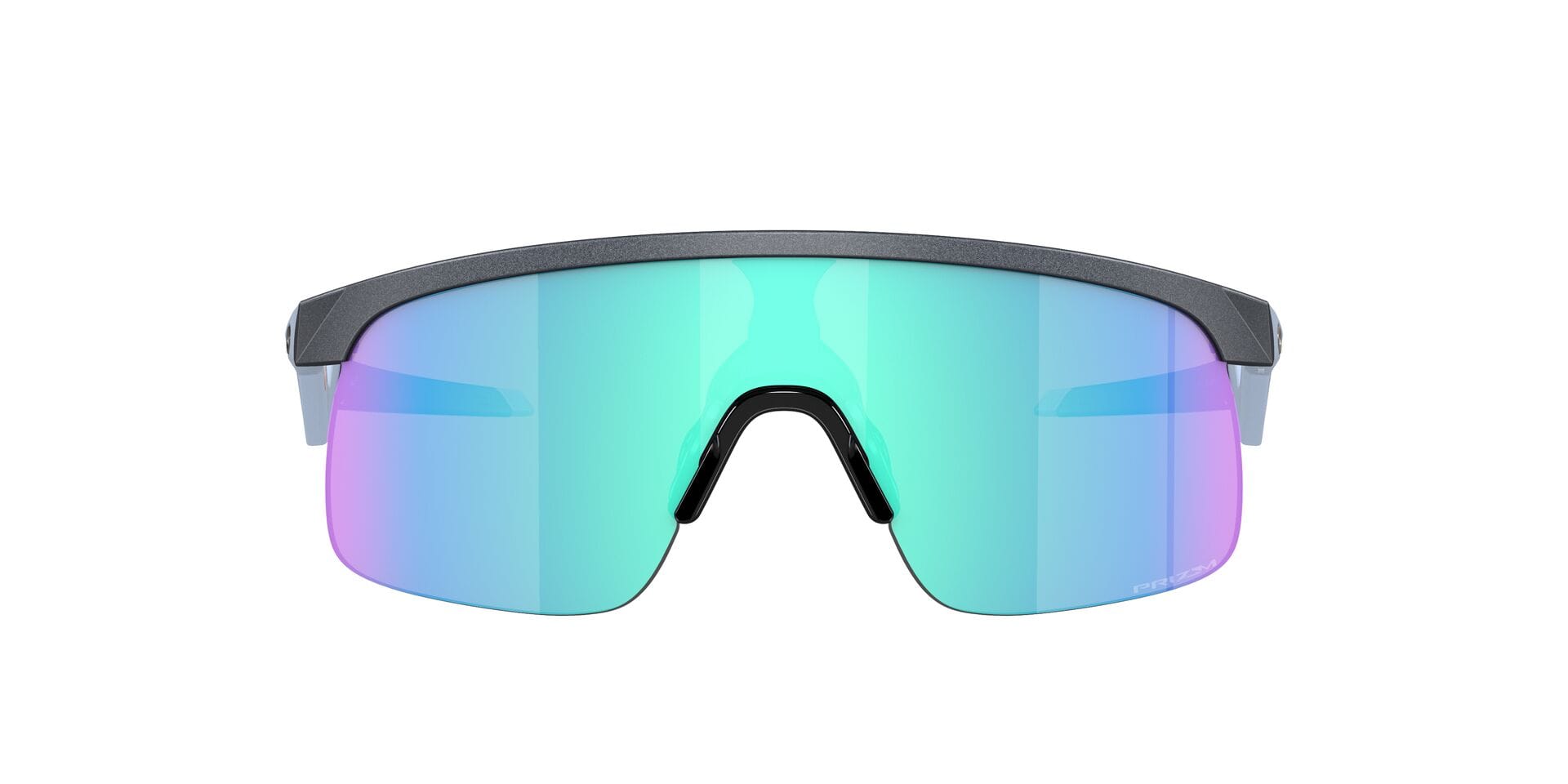 Oakley Youth 0OJ9010 Sunglass Grey Male RimLess Shell Sunglass — Grey frame — view 1