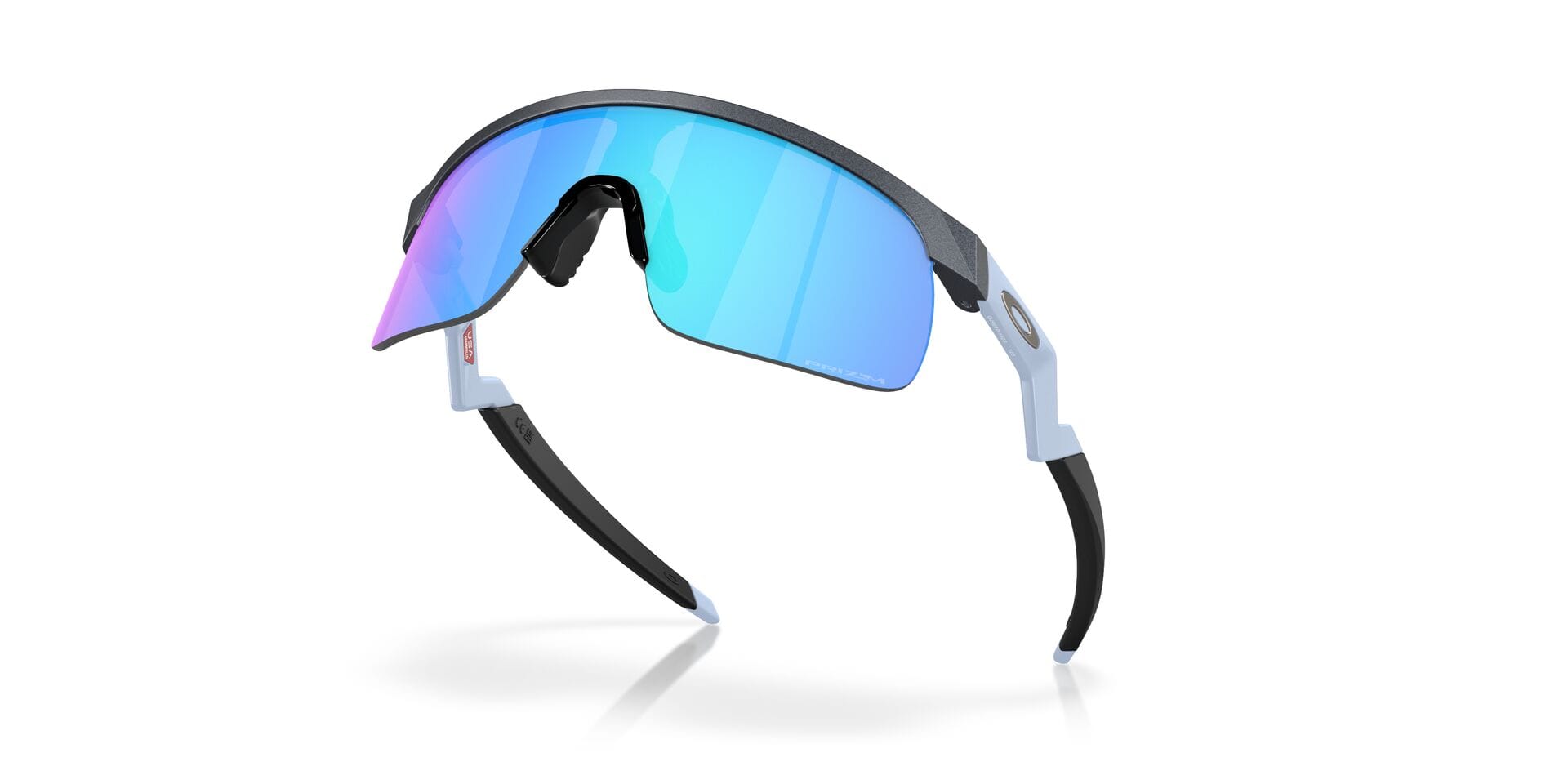 Oakley Youth 0OJ9010 Sunglass Grey Male RimLess Shell Sunglass — Grey frame — view 10