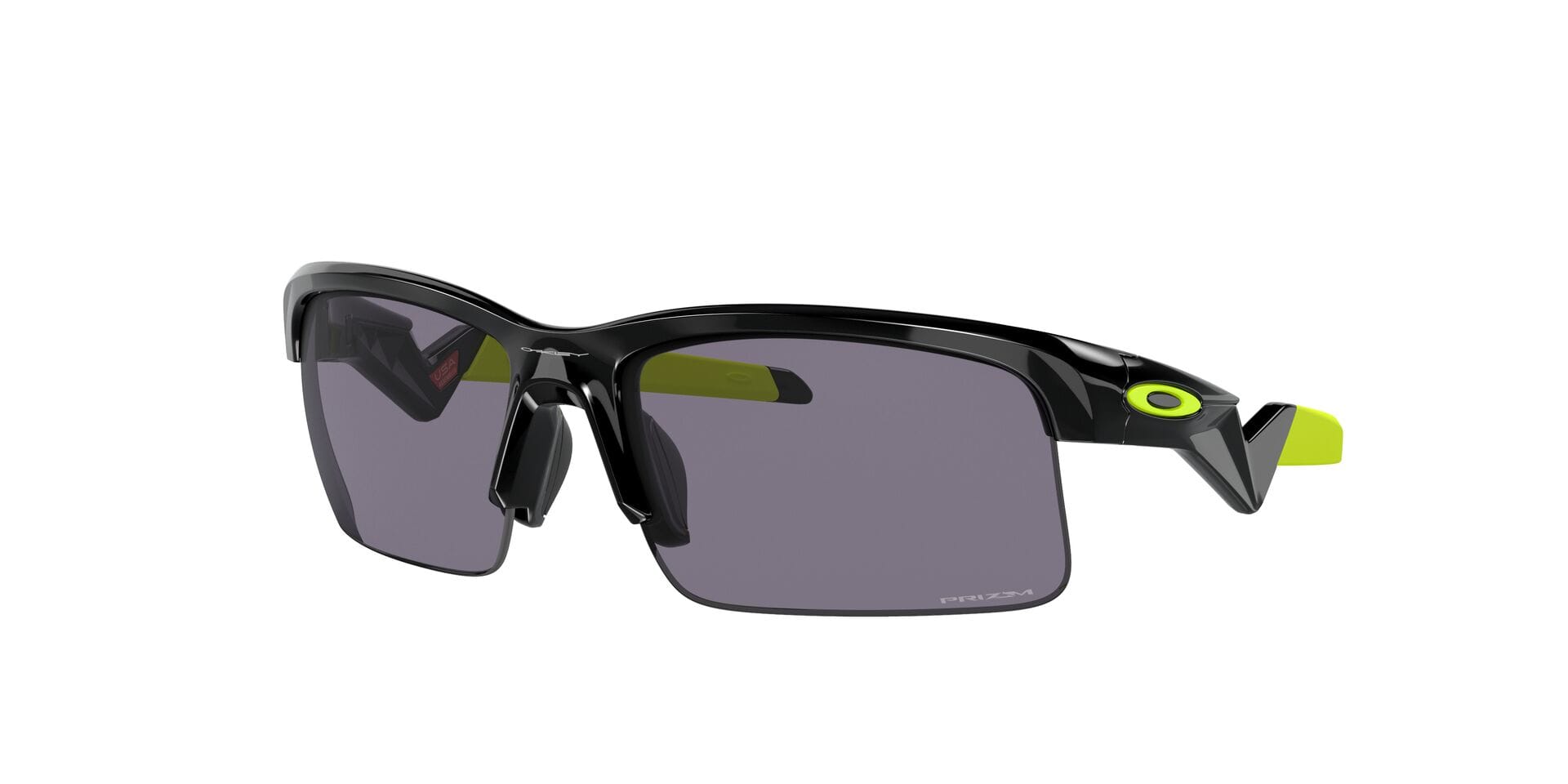 Oakley Youth 0OJ9013 Sunglass Black Unisex RimLess Shell Sunglass — Black frame — view 3