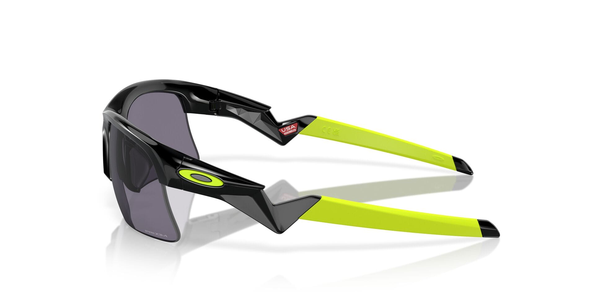 Oakley Youth 0OJ9013 Sunglass Black Unisex RimLess Shell Sunglass — Black frame — view 7