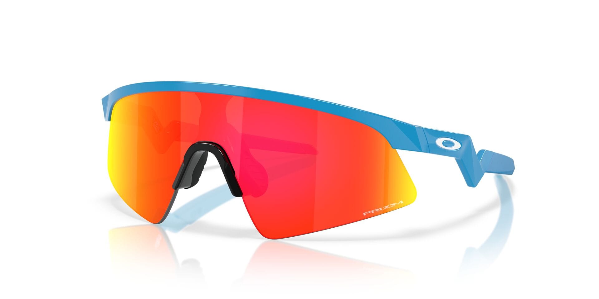 Oakley Youth 0OJ9910 Sunglass Blue Unisex RimLess Shell Sunglass — Blue frame — view 1