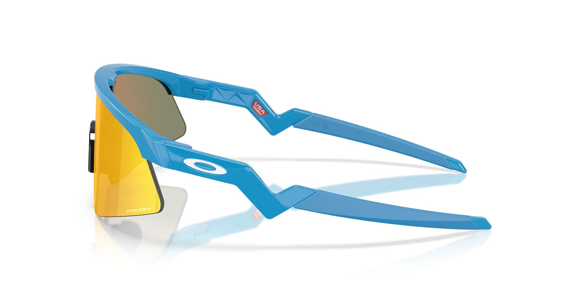 Oakley Youth 0OJ9910 Sunglass Blue Unisex RimLess Shell Sunglass — Blue frame — view 7