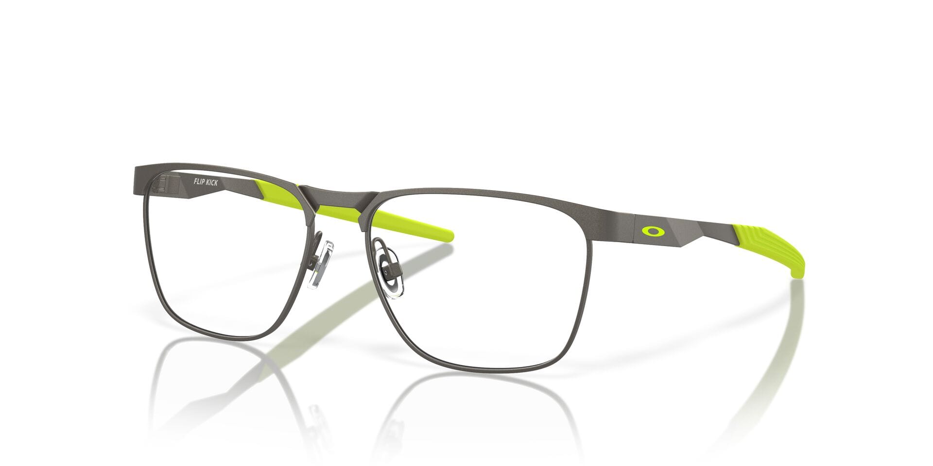 Oakley Youth 0OY3003 Frame Gun Metal Unisex Full Metal Frame — Gun Metal frame — view 1