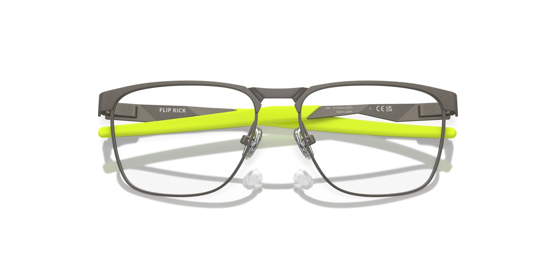 Oakley Youth 0OY3003 Frame Gun Metal Unisex Full Metal Frame — Gun Metal frame — view 9