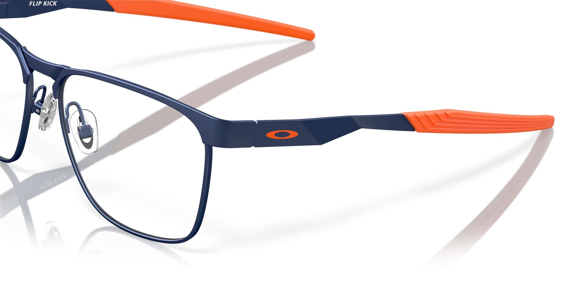 Oakley Youth 0OY3003 Frame Blue Unisex Full Metal Frame — Blue frame — view 2