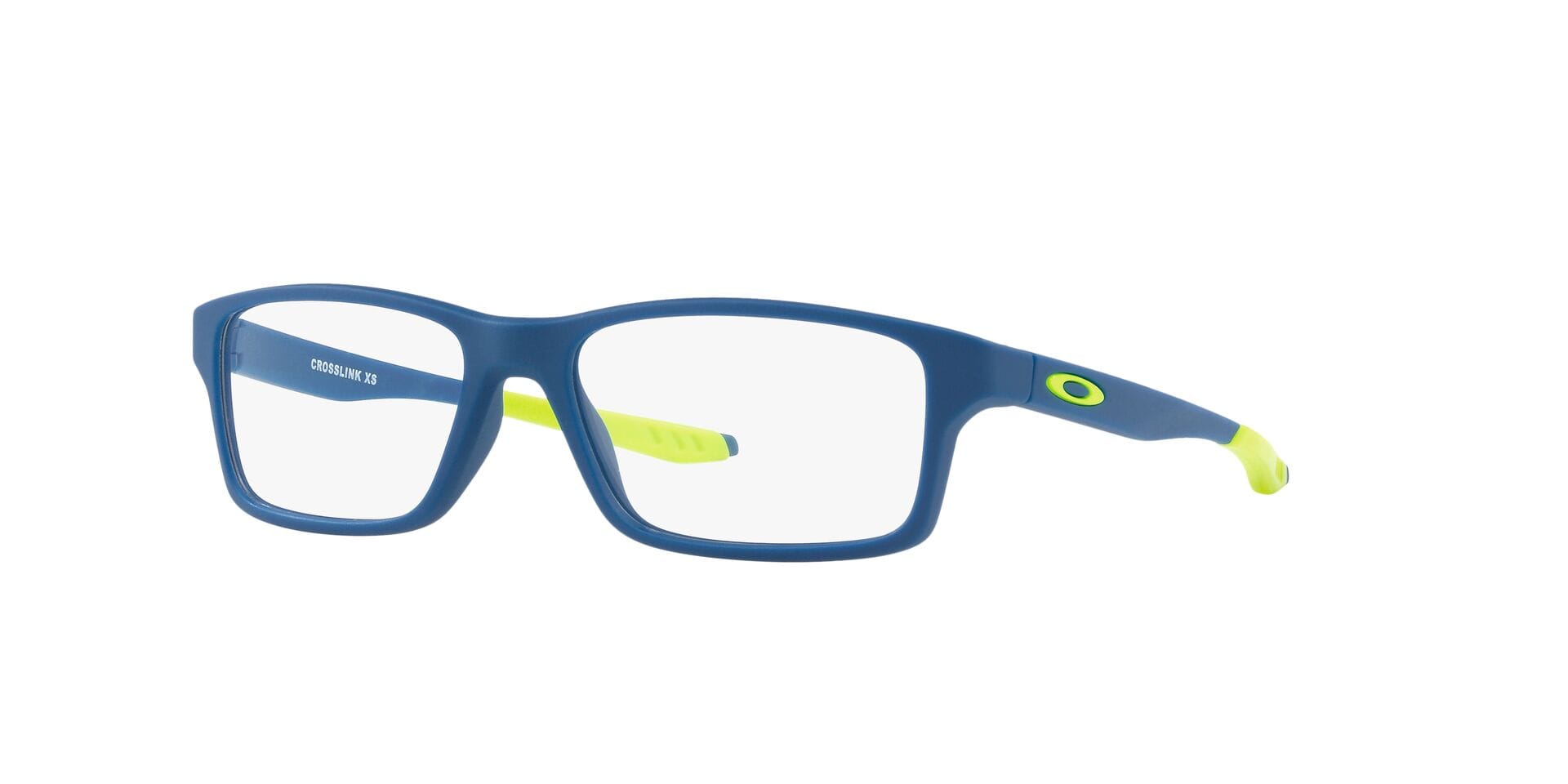 Oakley Youth 0OY8002 Frame Blue Male Full Shell Frame — Blue frame — view 3