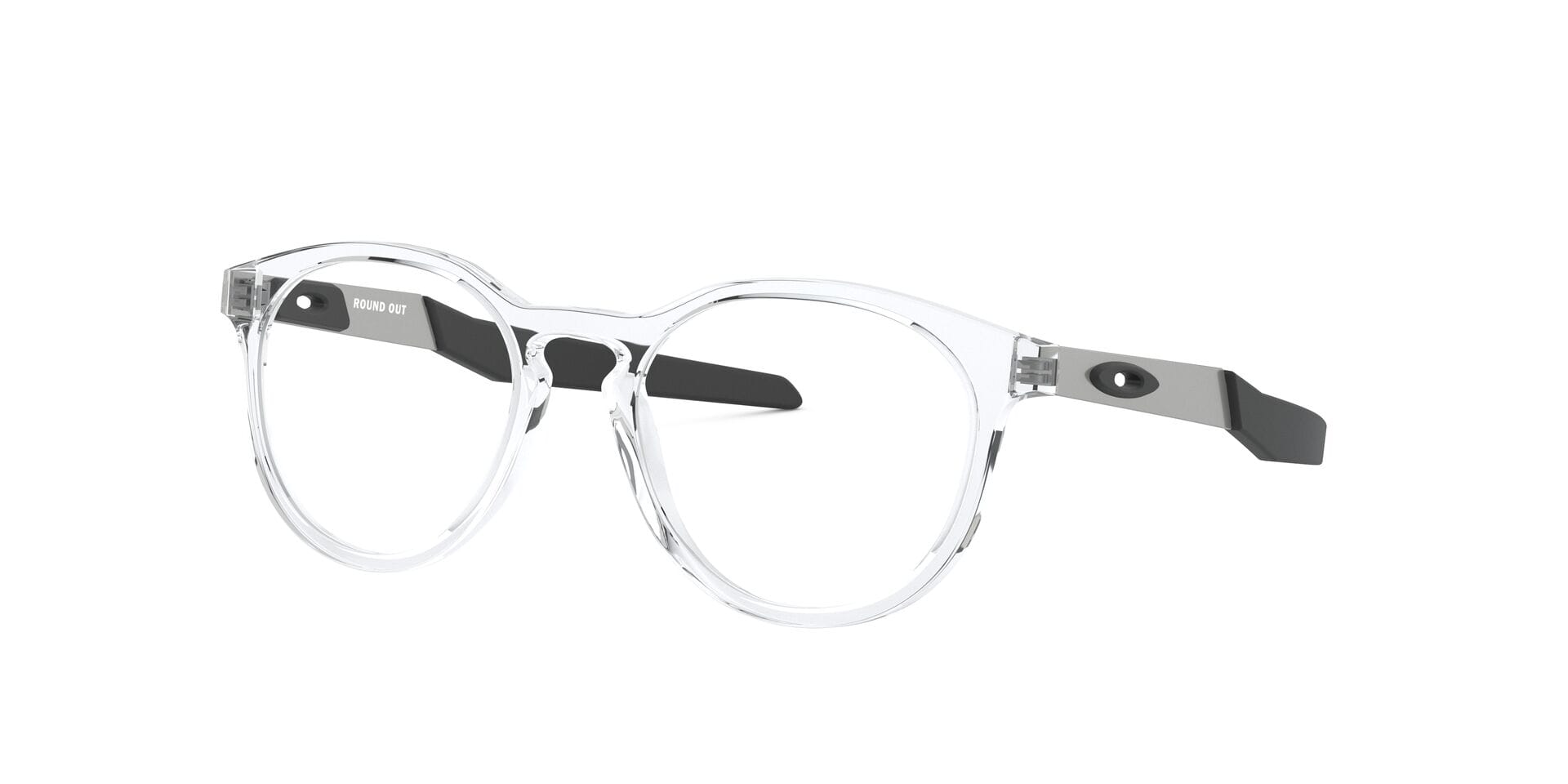 Oakley Youth 0OY8014 Frame Transparent Male Full Metal Frame — Transparent frame — view 1