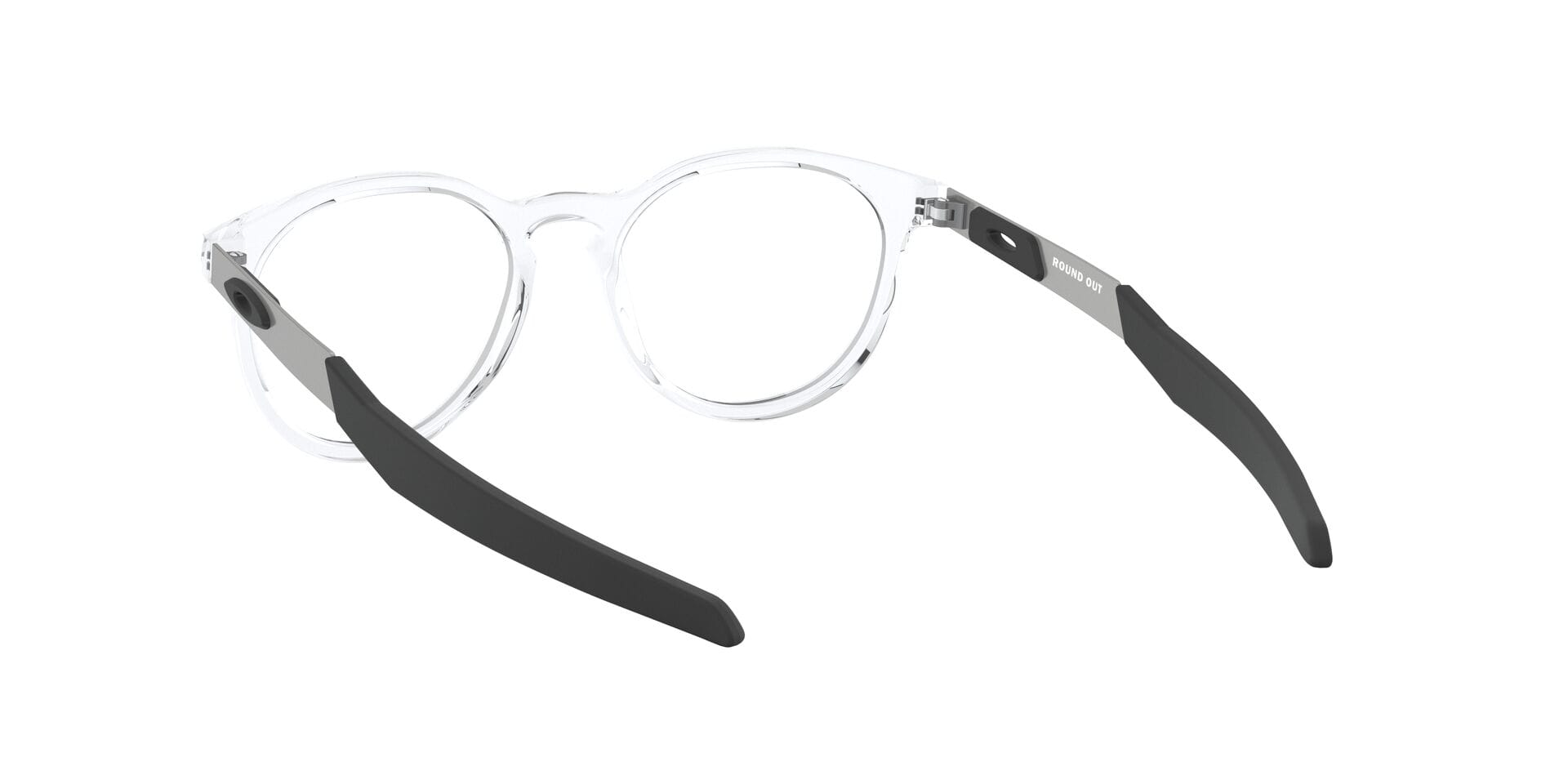 Oakley Youth 0OY8014 Frame Transparent Male Full Metal Frame — Transparent frame — view 2