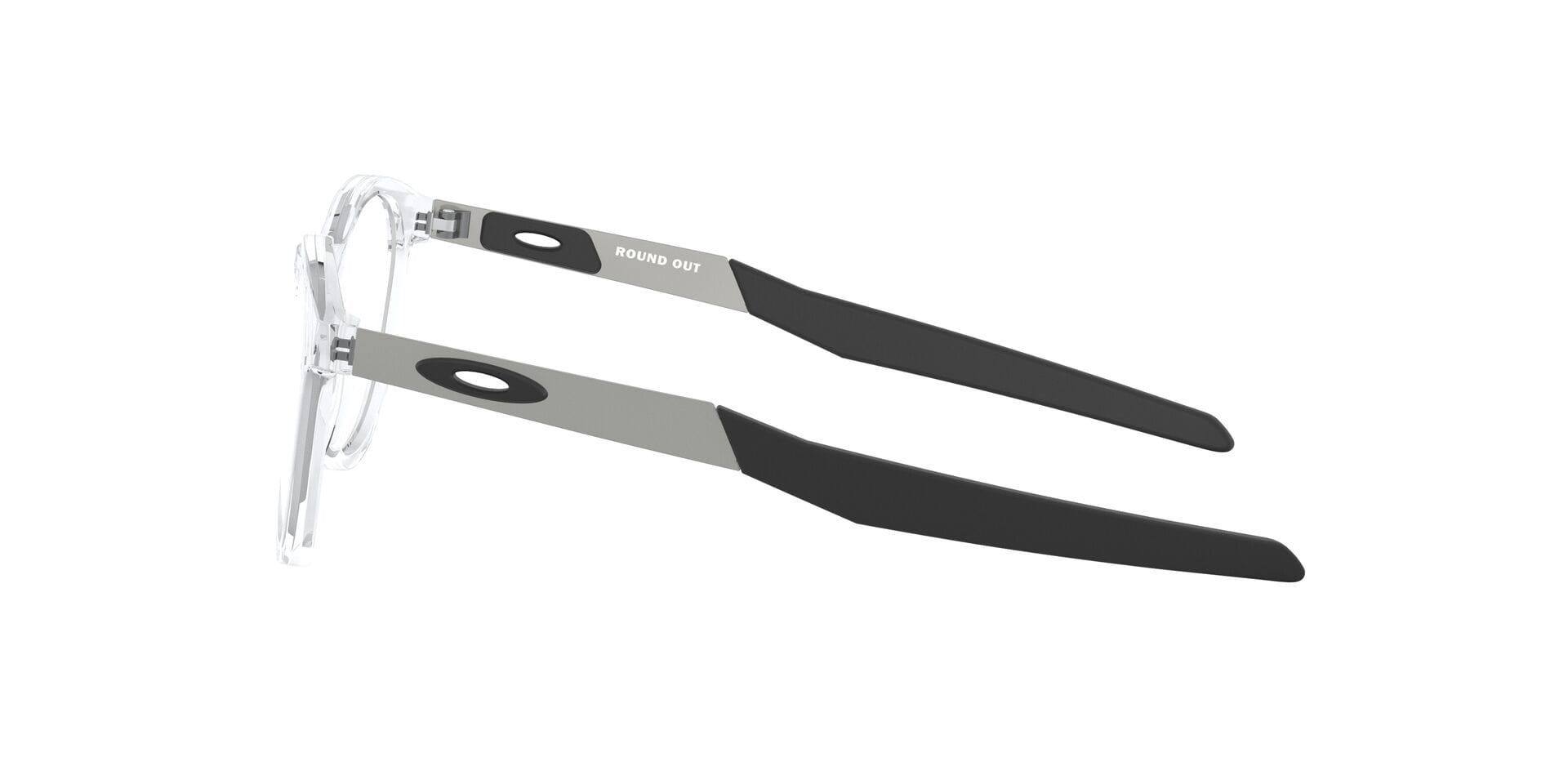 Oakley Youth 0OY8014 Frame Transparent Male Full Metal Frame — Transparent frame — view 4