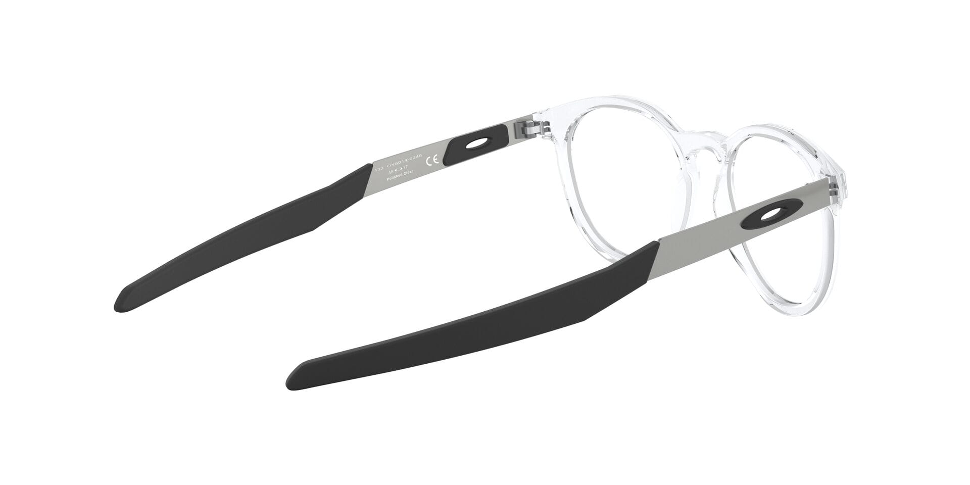 Oakley Youth 0OY8014 Frame Transparent Male Full Metal Frame — Transparent frame — view 9