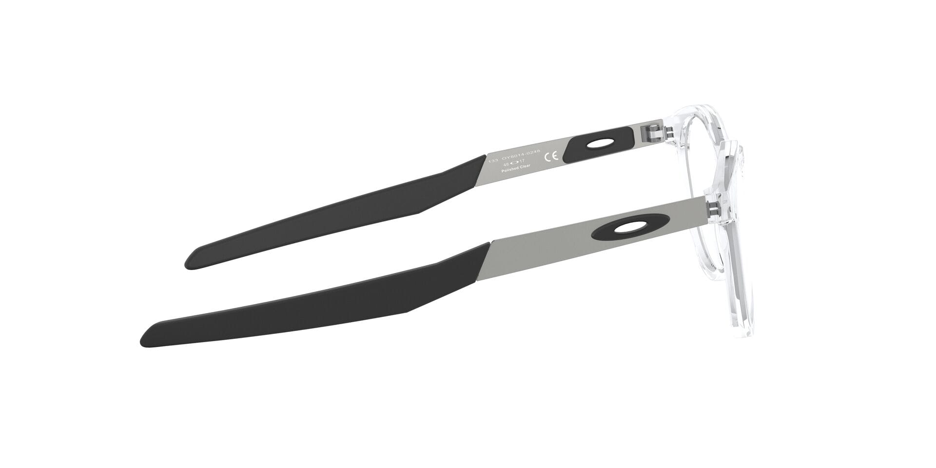 Oakley Youth 0OY8014 Frame Transparent Male Full Metal Frame — Transparent frame — view 10